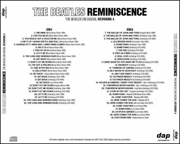 THE BEATLES / THE BEATLES ON DIGITAL REVISIONS 1-4 8CD | eBay