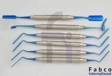 Dental BONE GRAFT/PACKER SET Of 6 Grafting Plugger Scoop Instrument