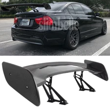 For 3 Series E90 M4 Sedan 325xi 328i 57" Rear Trunk Spoiler Carbon Fiber GT Wing