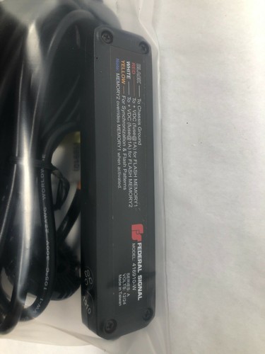 Federal Signal 416910-W Single Color Corner LED In-Line Flasher - Picture 3 of 9