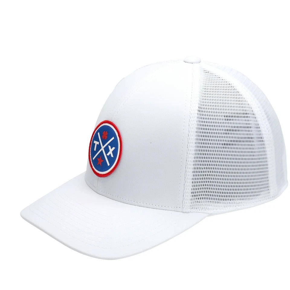 Black Clover Texas Vibe White Snapback Adjustable Hat - Image 3 of 4