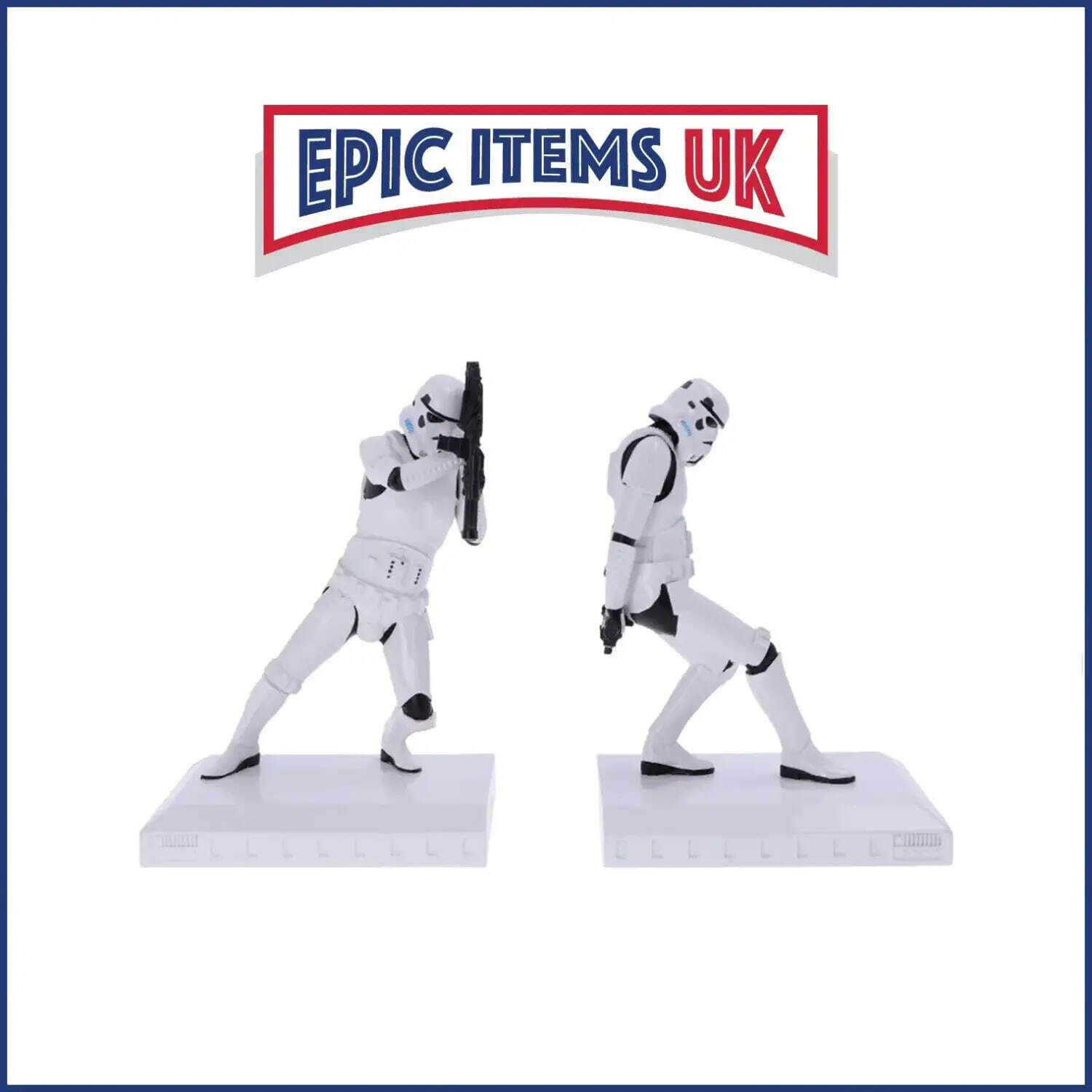 Star Wars Original Stormtrooper Bookend Figurines 18.5cm - IN STOCK