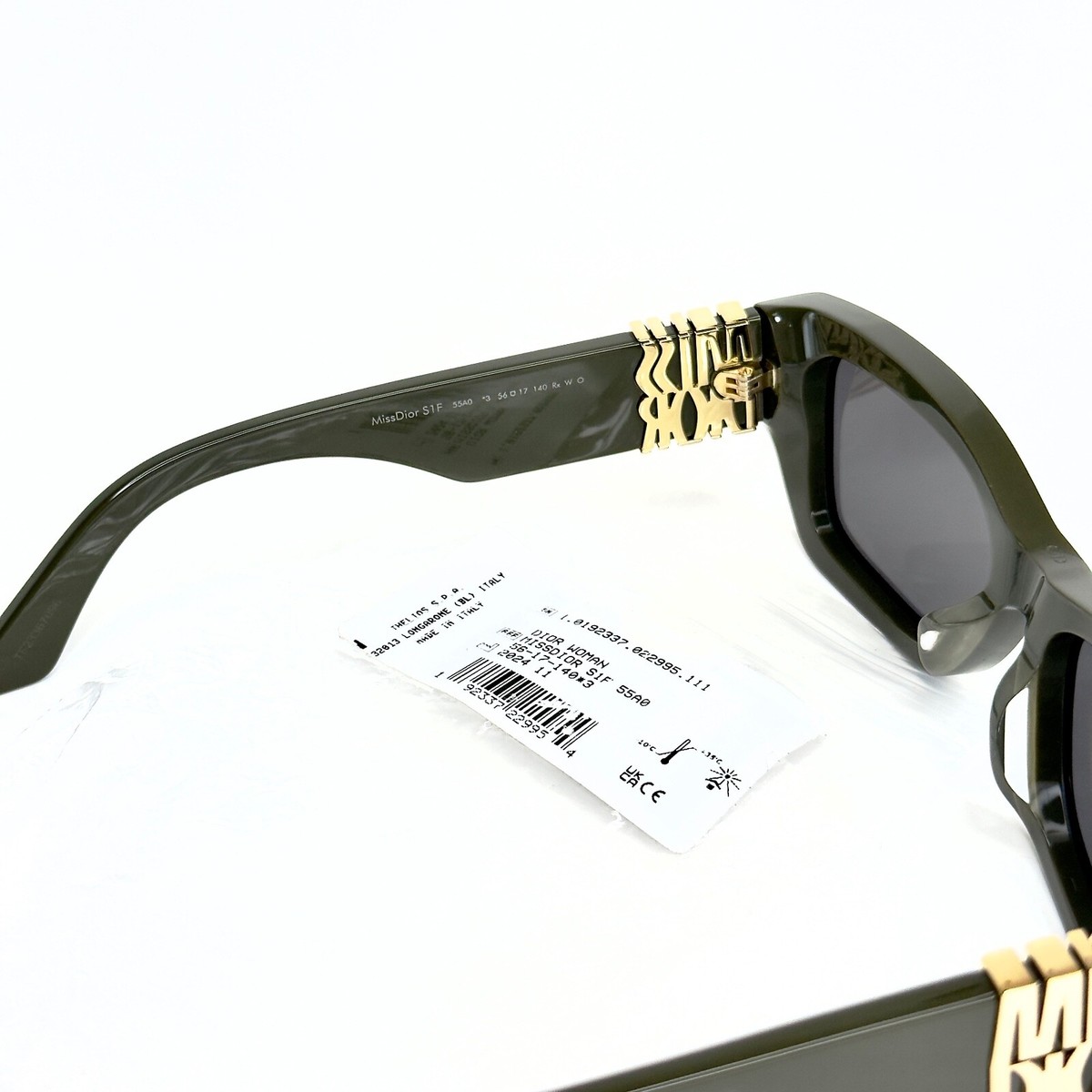 CHRISTIAN DIOR MISSDIOR Green Logo MISS S1F Fashion Sunglasses