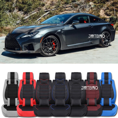 Auto Car Seat Covers 2/5-Seats Cushions Leather Luxury PU For Lexus LS500 460