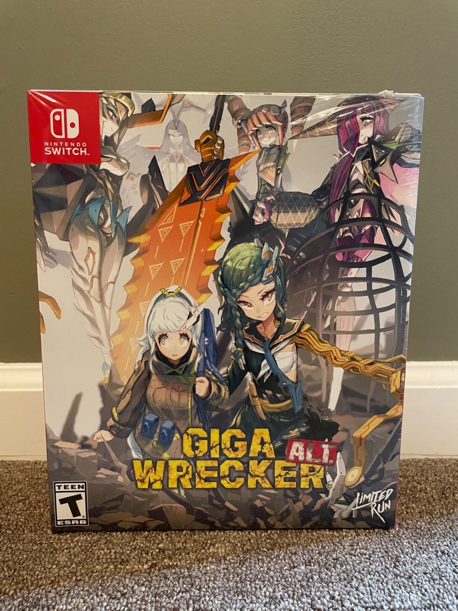 Switch　ギカレッカー オルト　Limited Run Amazon.com: Giga Wrecker Alt. (Switch Limited Run #33) : Video Games