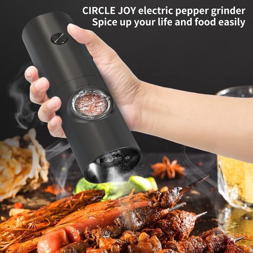 2PCS Electric Salt and Pepper Shaker Mill Grinder Automatic Coarseness with LED - Picture 3 of 19