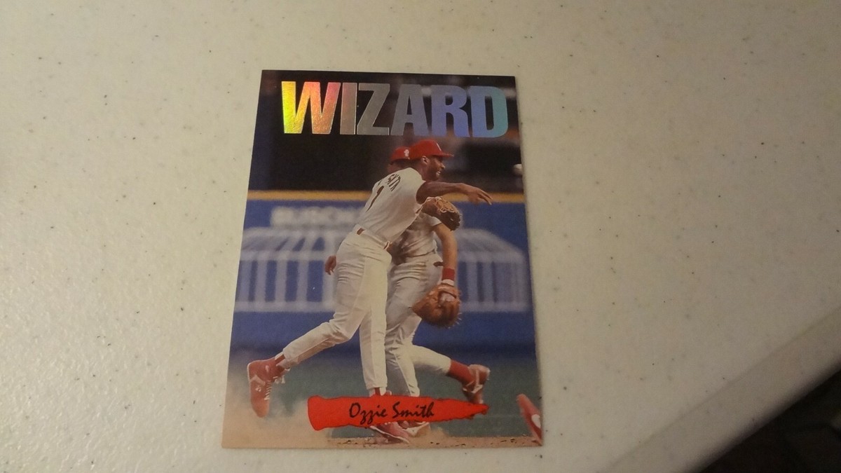 ドラゴンボールカード ozzy 1993 LEAF TRIPLE PLAY #9 OF 10 WIZARD OZZIE SMITH BASEBALL CARD | eBay