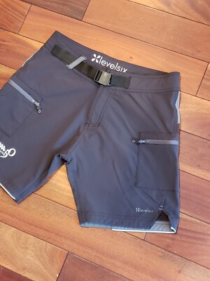 Level Six Womens Pro Goddess Neoprene Lined Shorts Size 4 Water