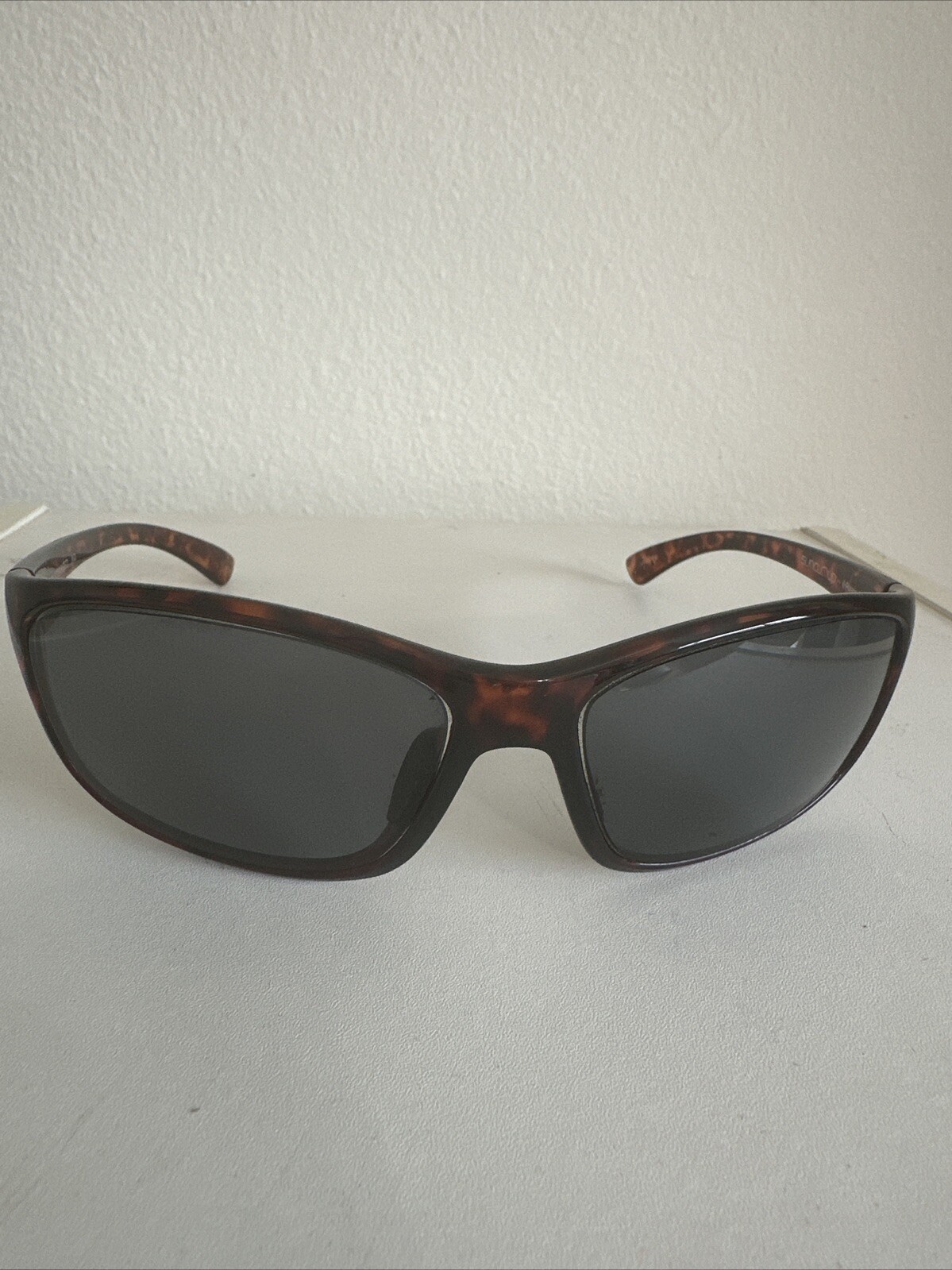 Suncloud by Polaroid Sentry Gloss brown  Frame  Polarized Grey Lens Sunglasses