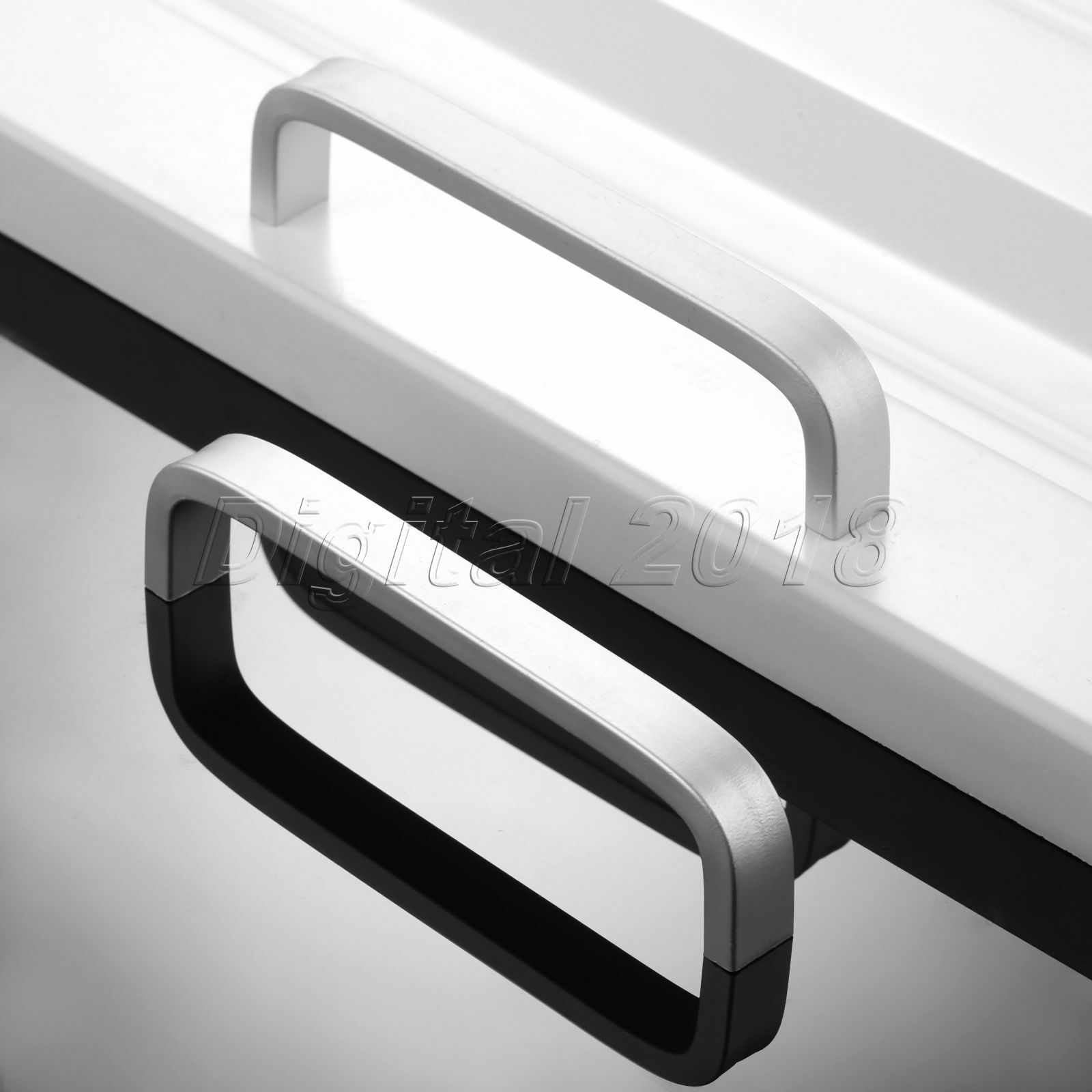 96mm Wardrobe Cabinet Knob Handle Cupboard Closet Furniture Drawer Door Pull-image