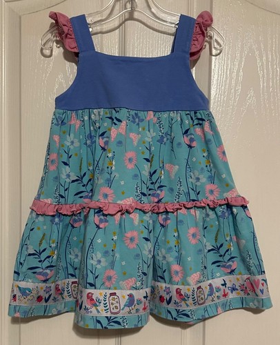 Wildflowers La La Land Ferngully Jersey Knit Top Girls EUC Size 4 - Picture 2 of 3