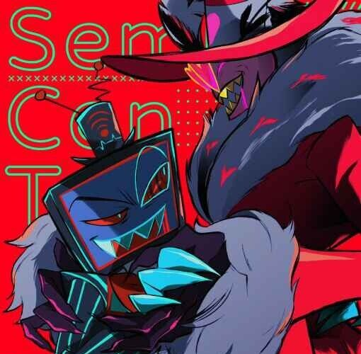 ち*❌様 ハズビンホテル PR-14 VOX VALENTINO Hazbin Hotel Fanzine Comics Manga Doujinshi Valentino VOX
