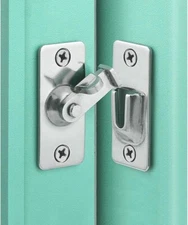 90 Degree Barn Door Latch Lock Sliding Door Lock Sliding Screen Door Latch