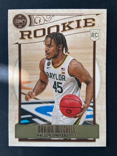2021-22 Panini Chronicles Draft Picks - Legacy #344 Davion Mitchell (RC)