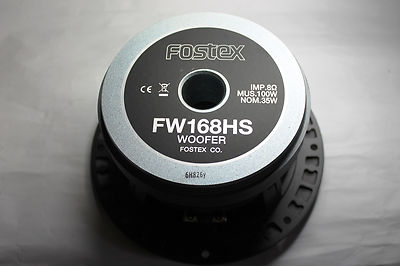 Fostex FW168HS【ペア】 FOSTEX FW168HS FW 168 HS 16 cm Highend Tieftöner Woofer Bass