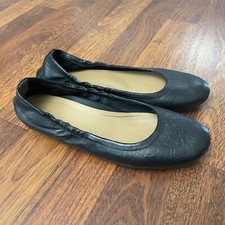 Vionic black Alexa ballet flat leather size 6,5