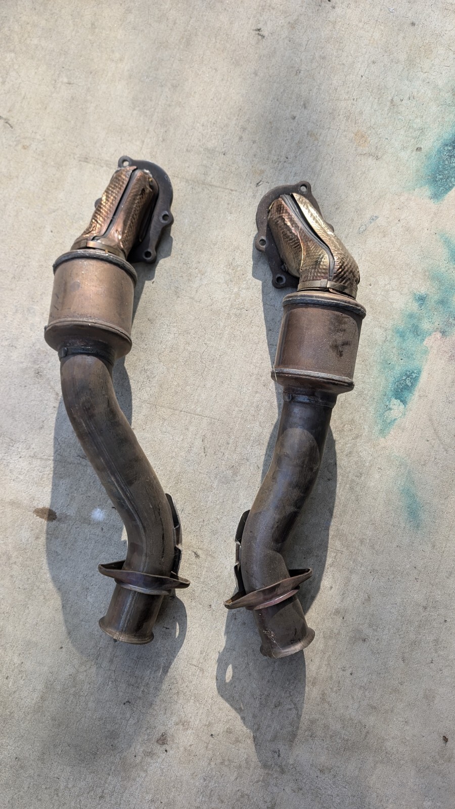 C7 Zo6 OEM Downpipes
