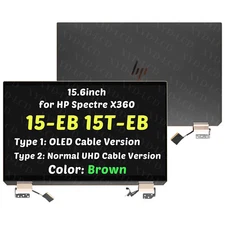 for HP Spectre X360 15-EB0043DX UHD LCD Screen Display Full Assembly L97634-001