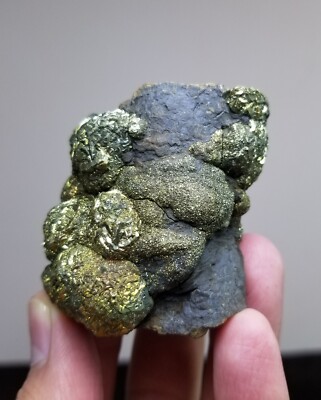 Natural new find golden pyrite / Marcasite cluster elongated unusual formed 