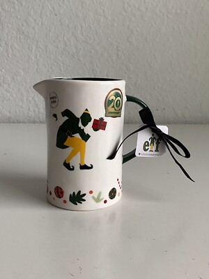 Rae Dunn x Buddy the Elf Maple Syrup Pitcher 20th Anniversary NEW