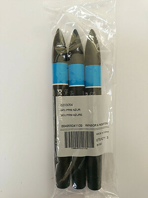 Winsor & Newton Promarker 0203054 Azure - 3 Pieces