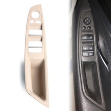 Interior Door Handle Panel Pull Trim Off-white For BMW 5 series F10 F11 RHD UK