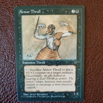 Fallen Empires Armor Thrull (C) MTG Magic the Gathering Near Mint 21-166