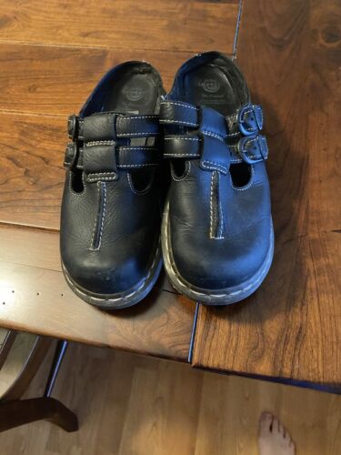 Vintage Dr. Martins Double Buckle Mary Jane Clogs