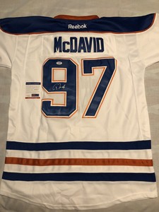 connor mcdavid signed jersey