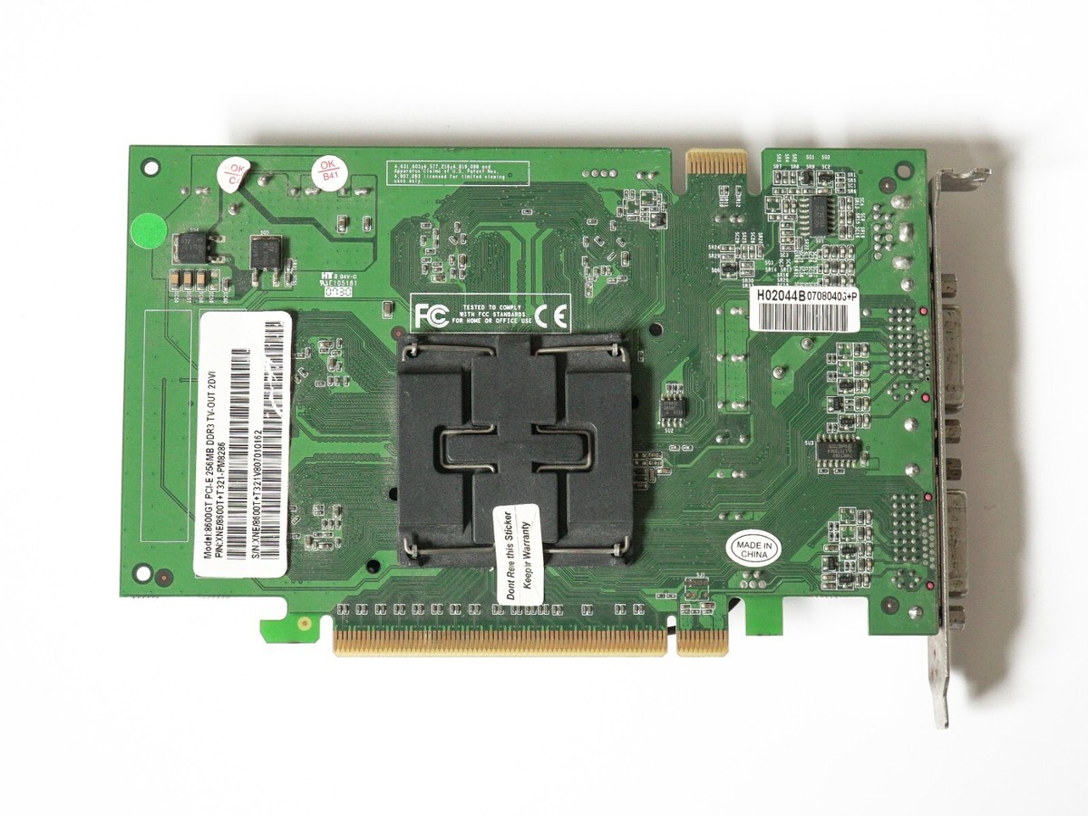 PALIT NVIDIA GeForce 8600 GT 256MB DDR3 PCIe Excellent Condition