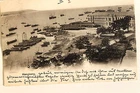 24673 PC Postcard HONG KONG The Harbour Port Ships 1902