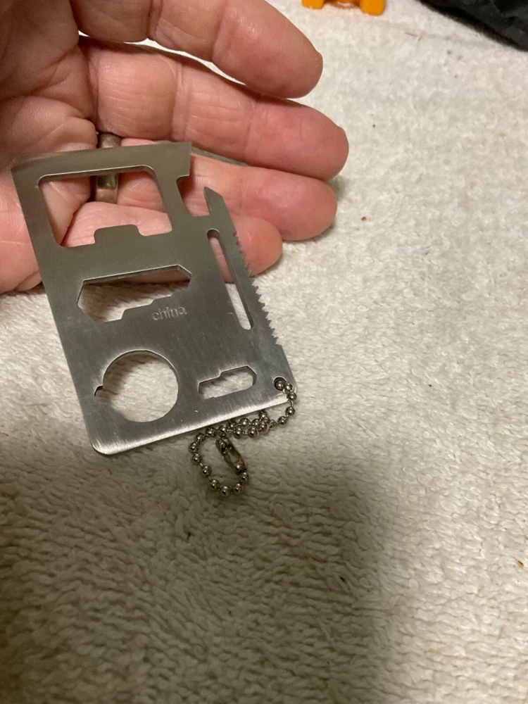 MULTI-TOOL. FLAT. STAINLESS STEEL