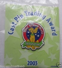 Disney Cast Member Top Dog Pin Trader Pluto Pin