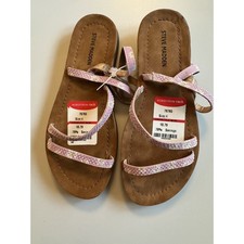 Steve Madden Sandals Kids Size 4 Jplum Daisy Rhinestones