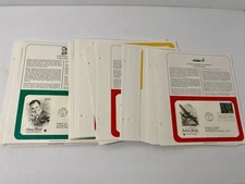 Postal Commemorative Society Lot Of 70 First Day Issue Stamps Assorted #2