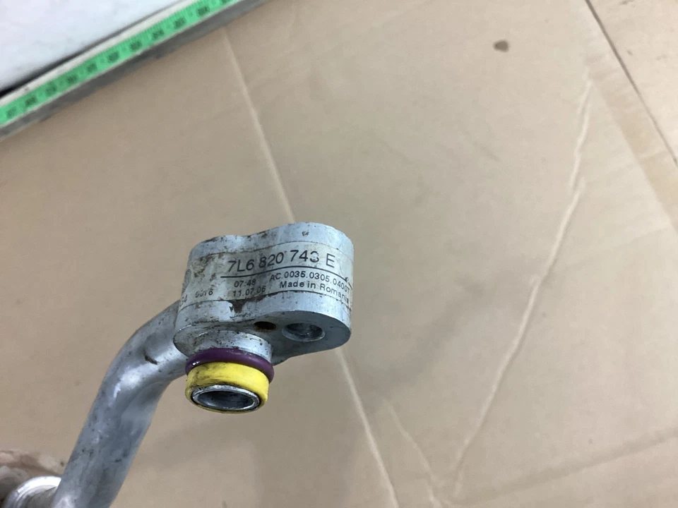 Оригинальный всасывающий шланг для кондиционера хладагента Audi Q7 2007–2015 годов выпуска - Изображение 3 из 3