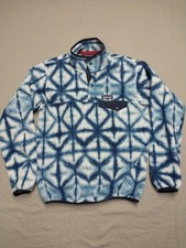 Patagonia Synchilla Snap-T Women's Small Blue Fleece - Missing One Snap - AS-IS