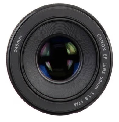Canon EF 50mm F/1.8 STM Prime Lens - Black
