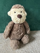 Jellycat Small Bashful Monkey Brown Soft Toy Plush 15cm
