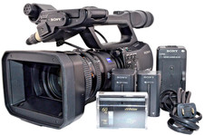 Videocamera Sony HVR-Z7J HDV 1080i MiniDV Ore Basse Ottima Testata Funzionante Giappone