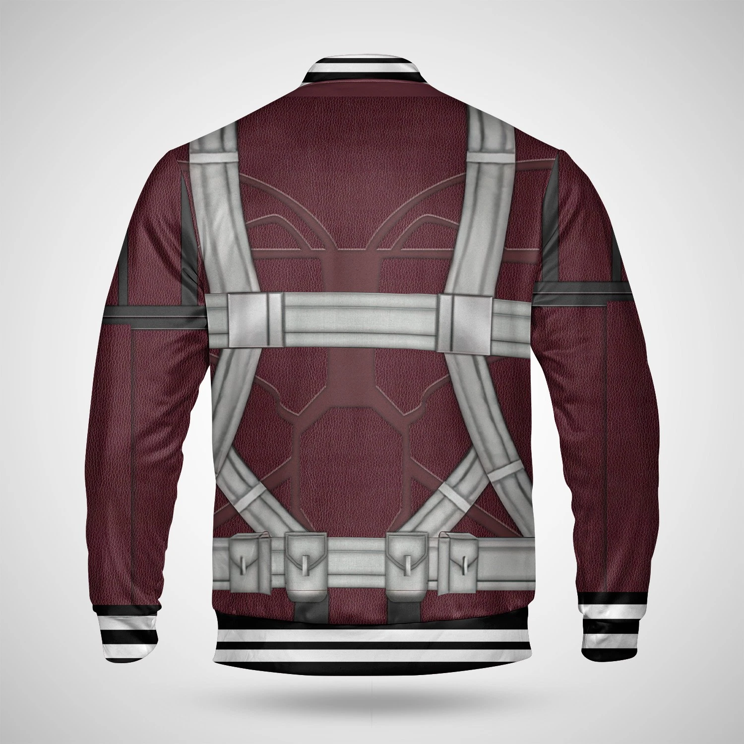 Black Widow Red Guardian Cosplay Costume Superhero Halloween Jacket