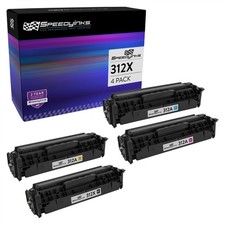 Reman Replacement 4pk HP 312 CF380X CF381A CF382A CF383A M476dw M476dw M476nw