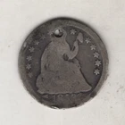1852-O SEATED LIBERTY HALF DIME 90% SILVER NEW ORLEANS UNITED STATES MINT