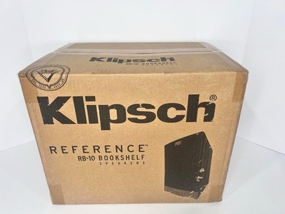 Klipsch RB-10 Black Bookshelf Speakers Pair Reference Series New