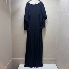 Issey Miyake Design Dress N/S Long Dress IM52FH522 Black size:2  A10  