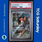 2023 POKEMON SV BLACK STAR PROMO OBSIDIAN FLAMES ETB #044 CHARMANDER PSA 9