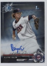 2017 Bowman Draft Chrome Draft Pick Auto Blayne Enlow #CDA-BE Auto qh5