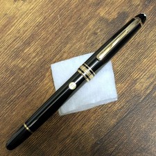 Montblanc Meisterstuck 144 EF penna stilografica pennino 14K scatola convertitore nera