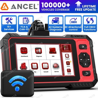 ANCEL DS410Lite All System Car OBD2 Scanner Diagnostic Tool Lifetime Free Update