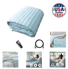 Grounding Blanket Queen 60x80 Cotton Silver Fiber Conductive Mat for Bed Pain